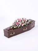 Coffin Spray seasonal flowers