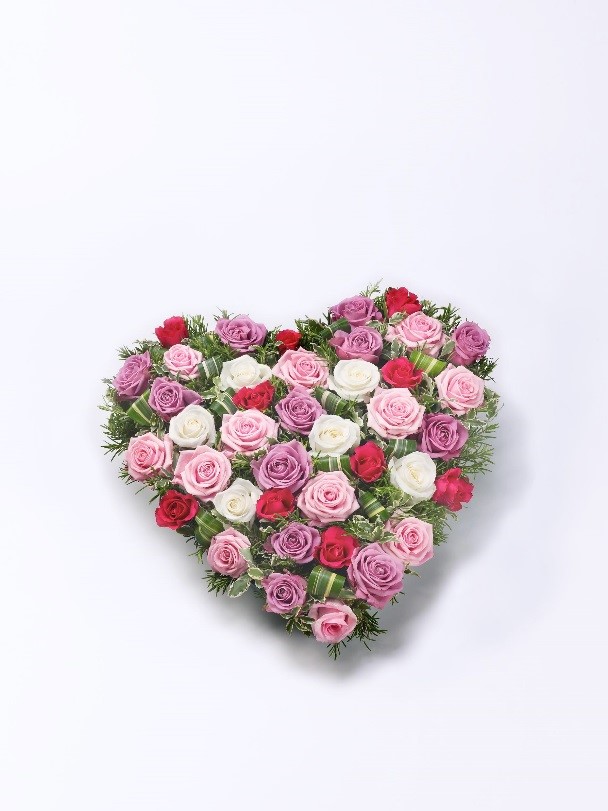 Hearts | Priory Flowers | Dartford | Kent