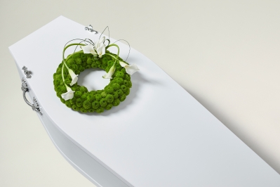 Contemporary Calla Wreath