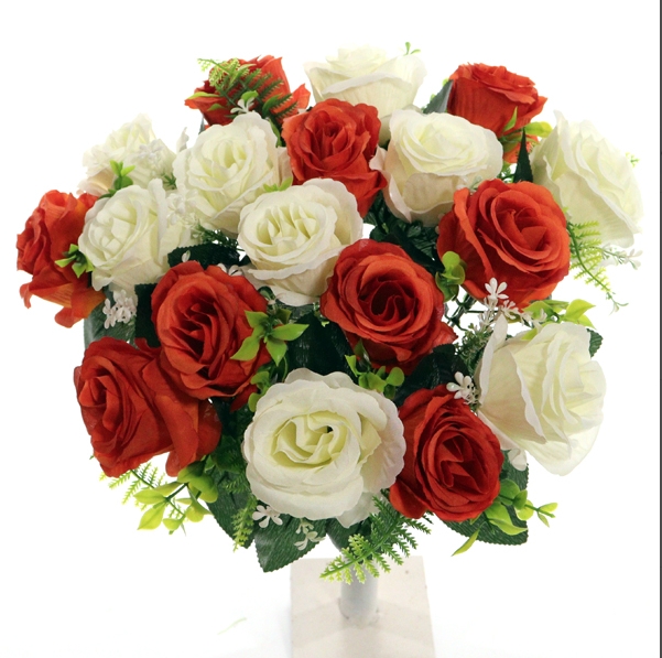 Large Artificial Rose Bush