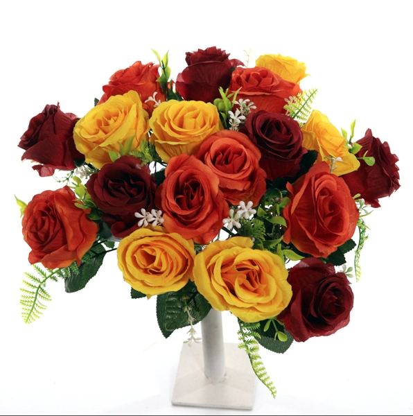 Large Artificial Rose Bush