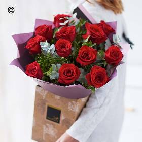 12 Premium Rose Bouquet