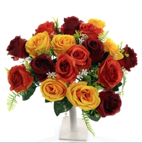 Large Artificial Rose Bush