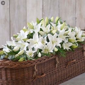 Lily Casket Spray